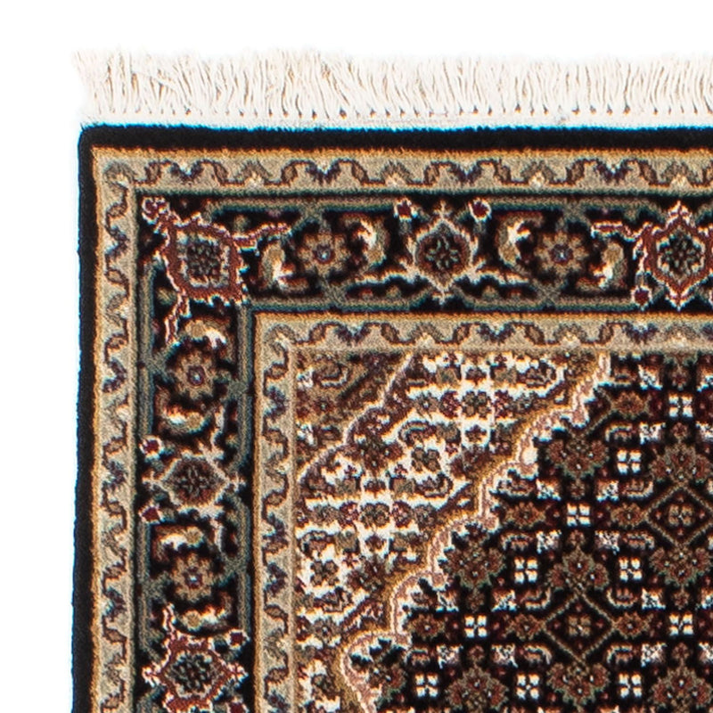 Runner Perser Rug - Tabriz - 196 x 73 cm - dark blue