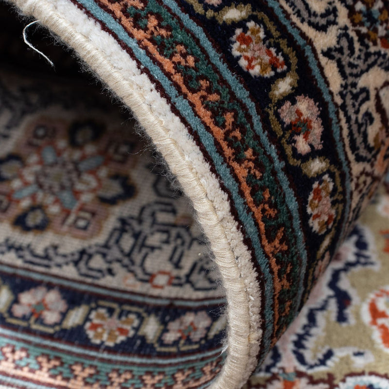 Silk Rug - Kashmir Silk - 152 x 96 cm - multicolored