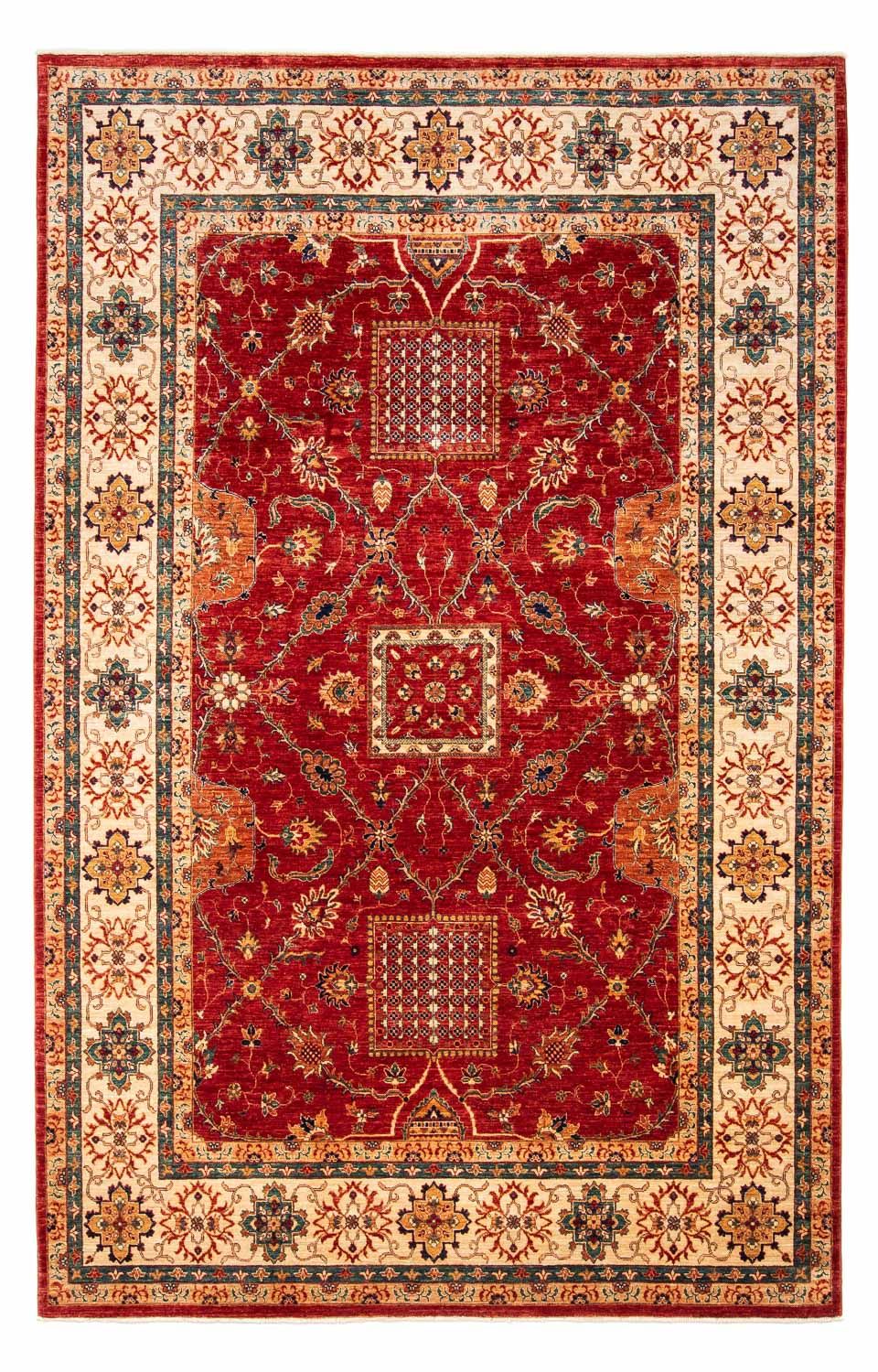 Ziegler Rug - 319 x 207 cm - dark red