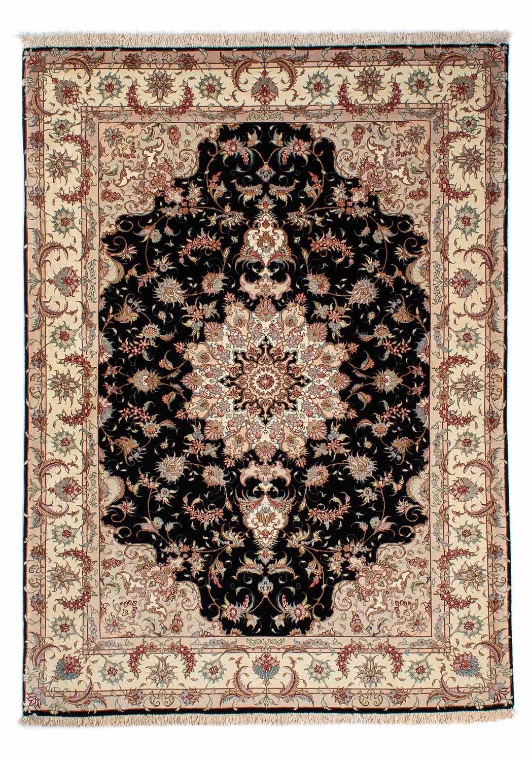 Perser Rug - Tabriz - 213 x 152 cm - dark blue