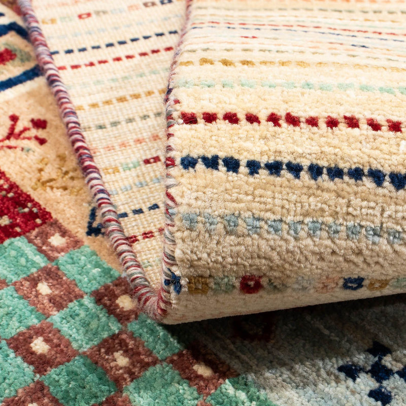Gabbeh Rug - Loribaft Perser - 235 x 173 cm - beige