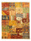 Patchwork Rug - 247 x 181 cm - multicolored