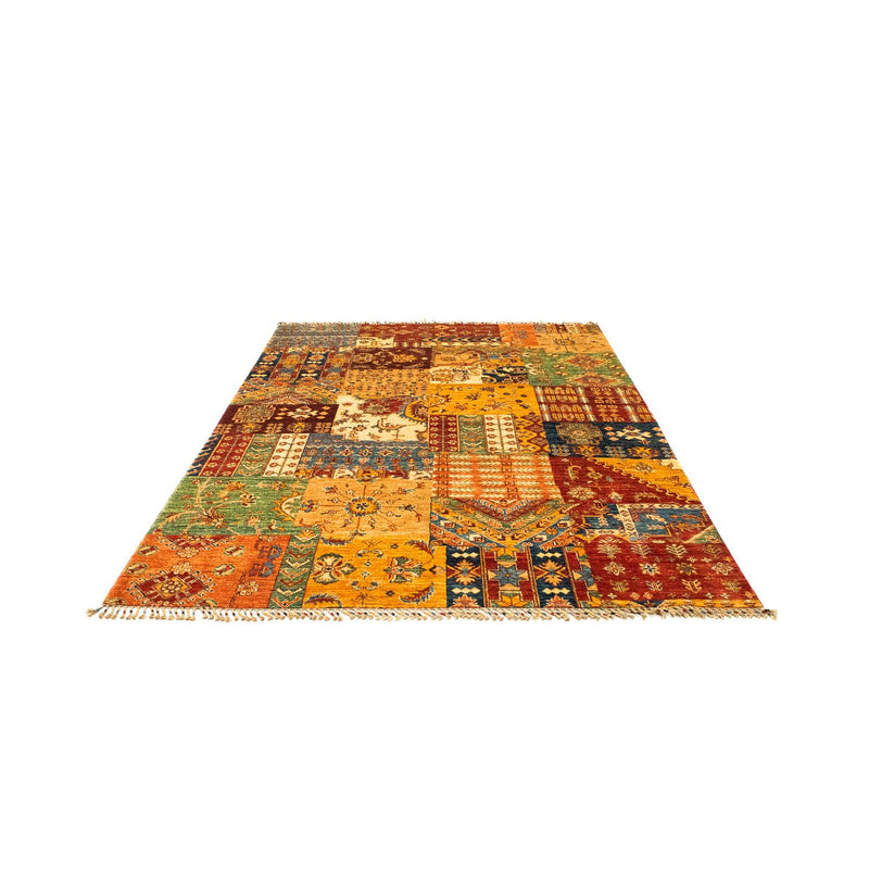 Patchwork Rug - 247 x 181 cm - multicolored