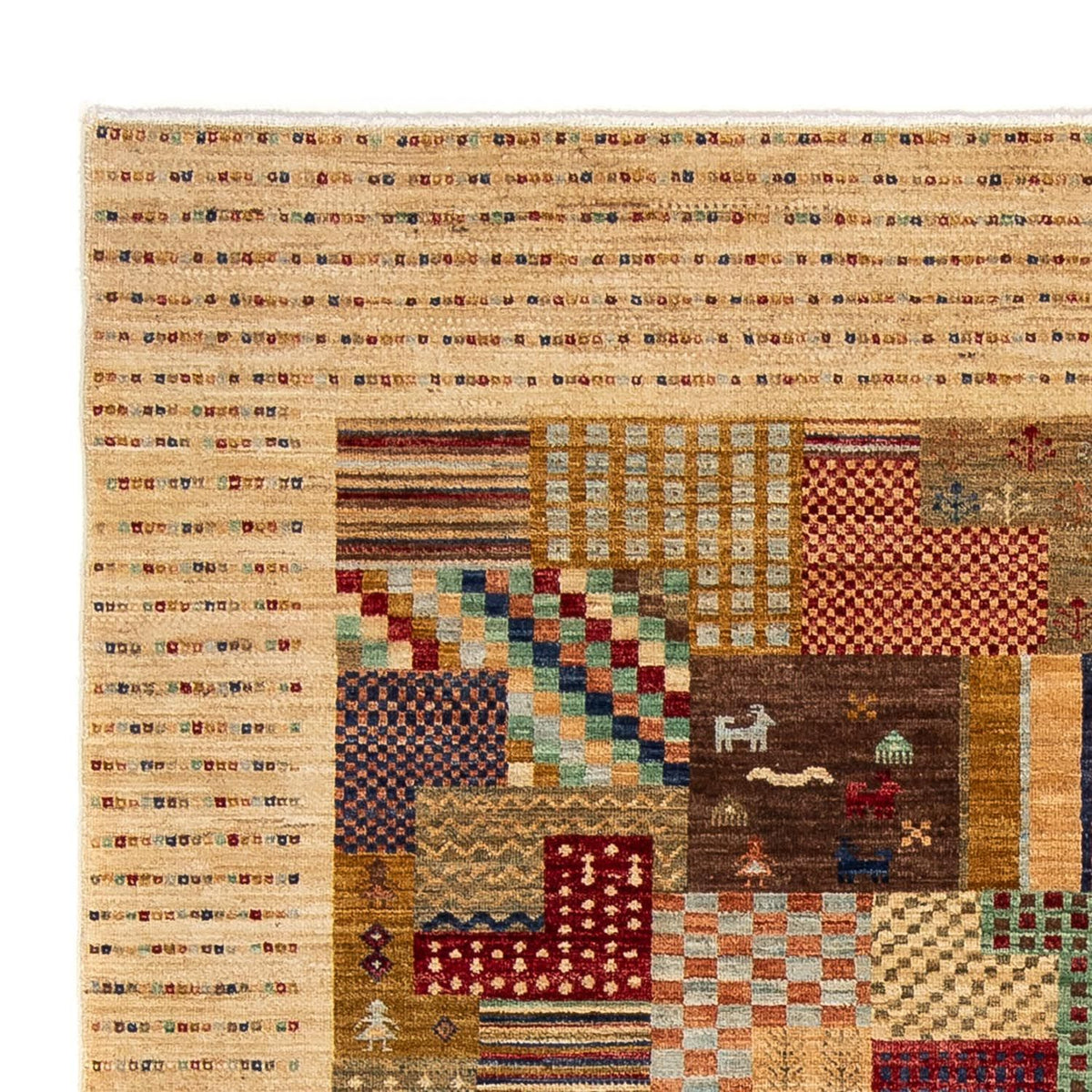 Loribaft Rug 170x238cm - Perserteppich Wollteppich
