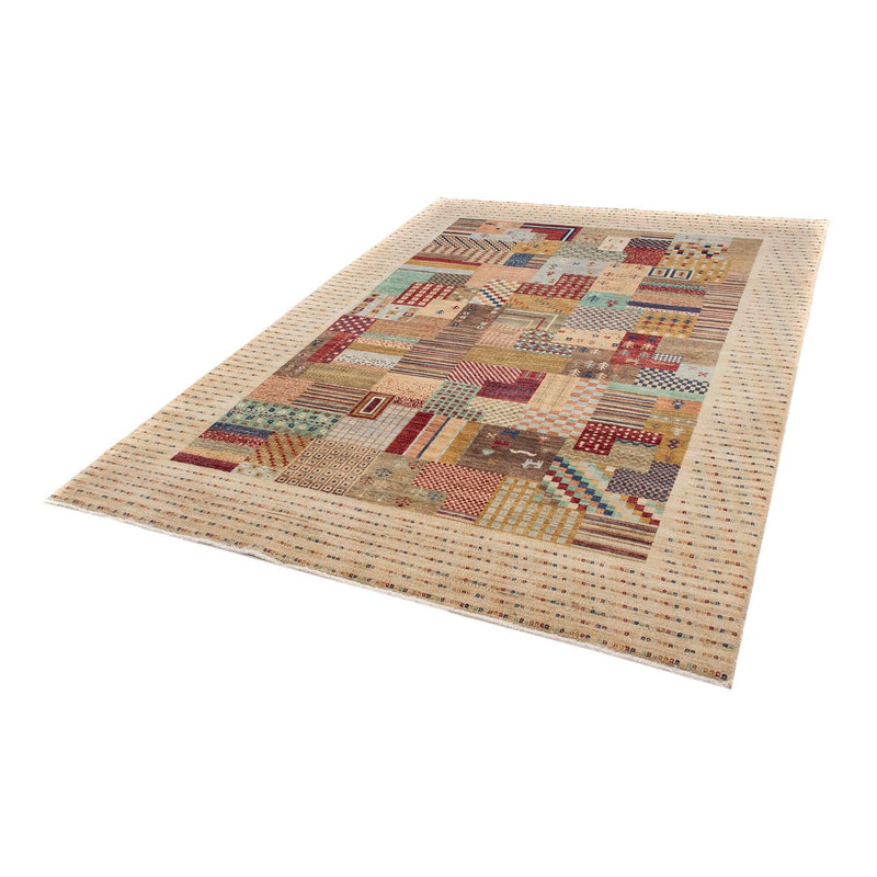 Gabbeh Rug - Loribaft Perser - 238 x 170 cm - light brown