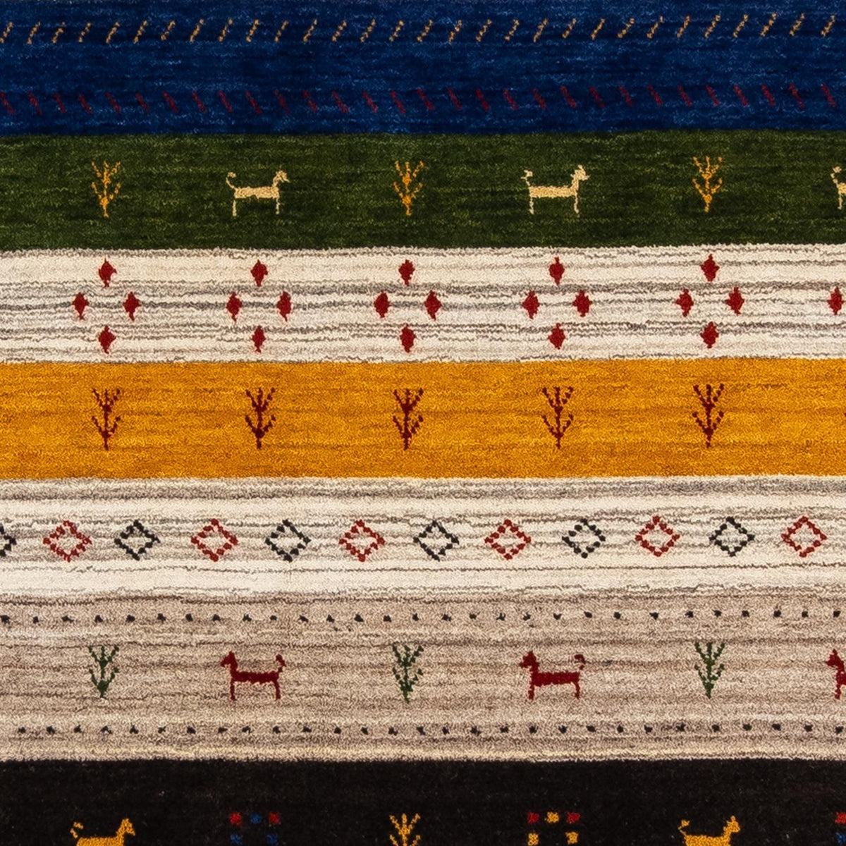 Gabbeh Rug - Loribaft Perser - 200 x 144 cm - multicolored