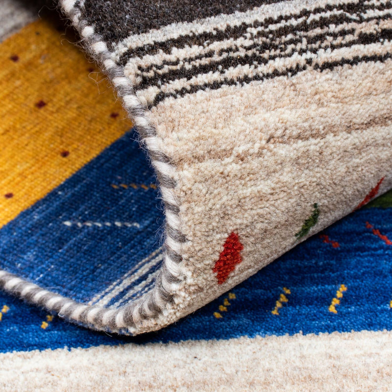 Gabbeh Rug - Loribaft Perser - 202 x 143 cm - multicolored