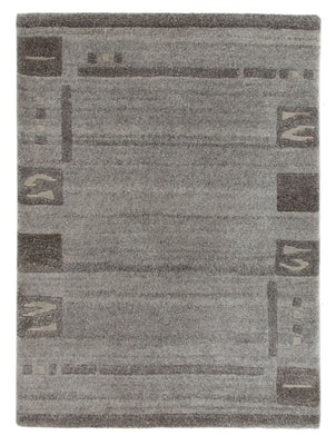 Nepal Rug - 90 x 60 cm - grey