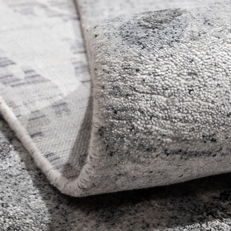 Designer Rug - 300 x 200 cm - silver