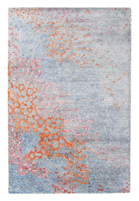 Designer Rug - 200 x 140 cm - light blue