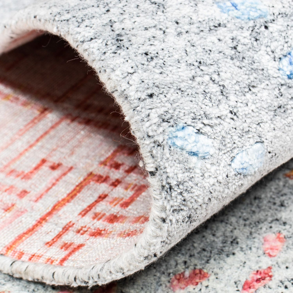 Designer Rug - 200 x 140 cm - light blue