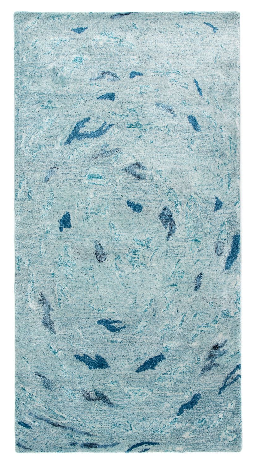 Designer Rug - 140 x 70 cm - turquoise
