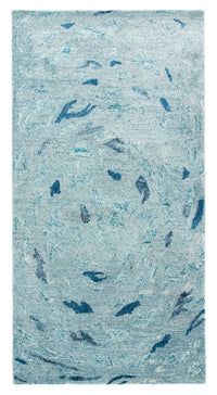 Designer Rug - 140 x 70 cm - turquoise