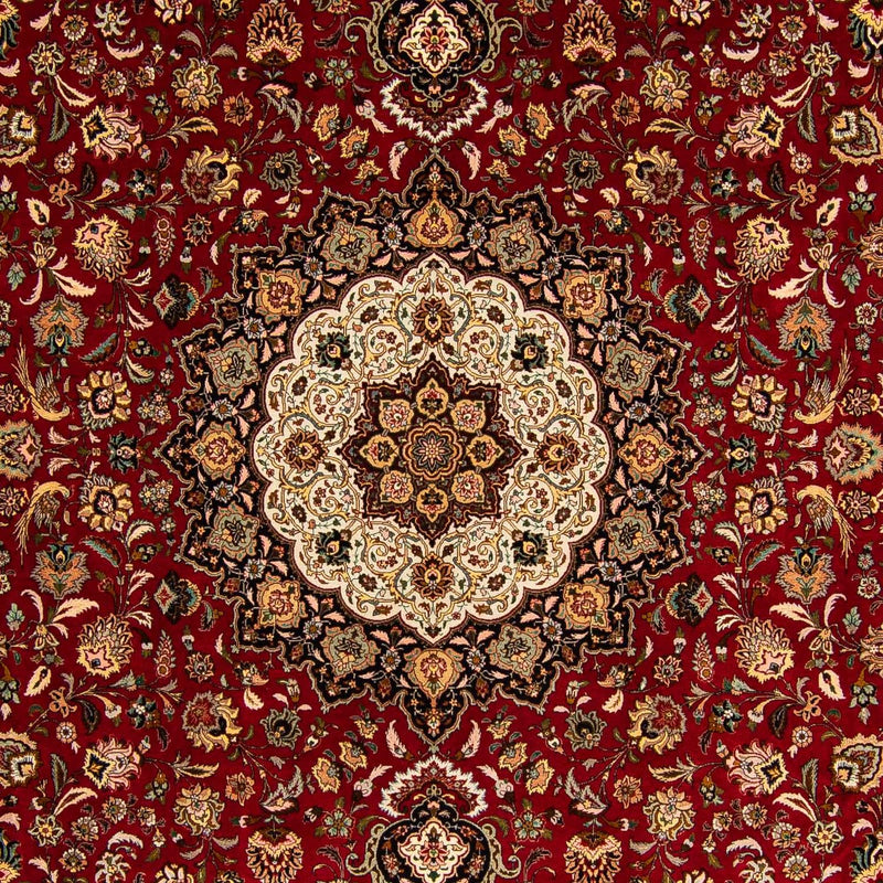 Perser Rug - Tabriz - Royal - 411 x 304 cm - dark red