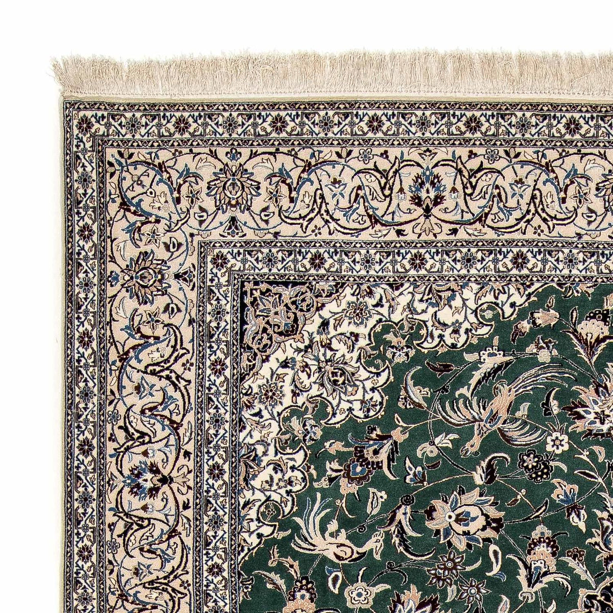 Perser Rug - Nain - Premium - 307 x 206 cm - green