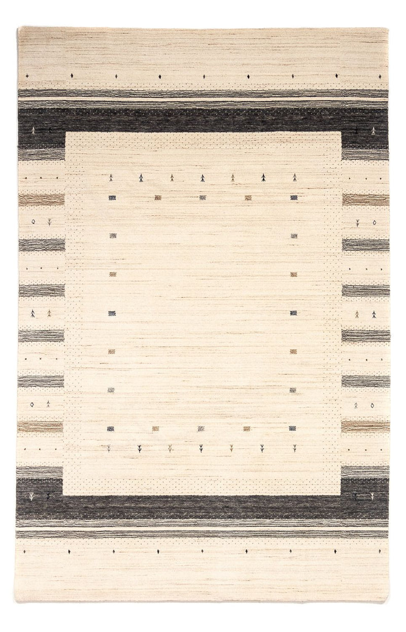 Gabbeh Rug - Loribaft Perser - 304 x 200 cm - beige