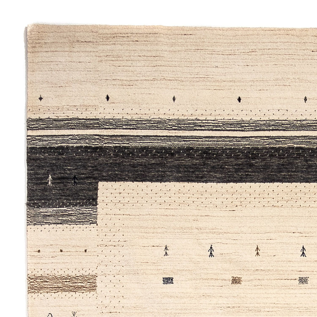 Gabbeh Rug - Loribaft Perser - 304 x 200 cm - beige