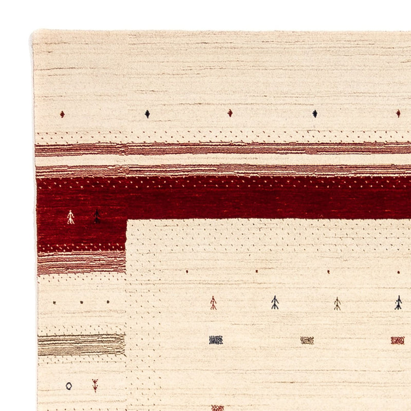 Gabbeh Rug - Loribaft Perser - 298 x 203 cm - beige