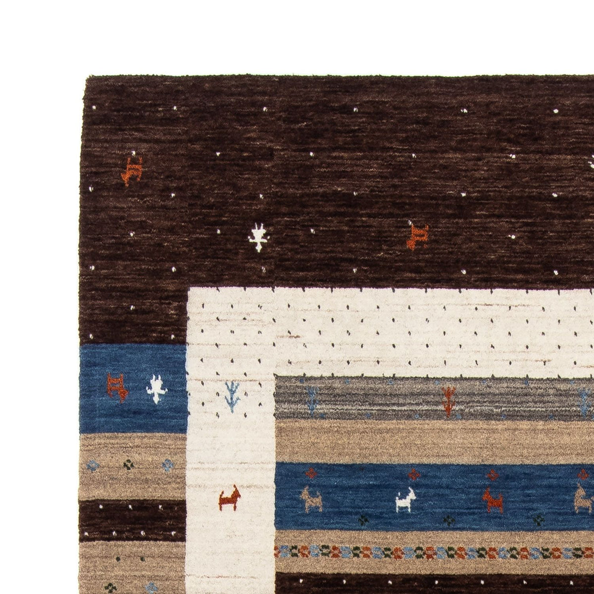Loribaft Rug 141x206cm - Perserteppich Wollteppich