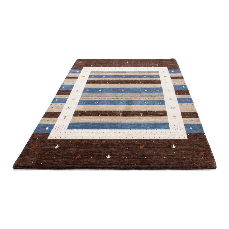 Gabbeh Rug - Loribaft Perser - 206 x 141 cm - brown