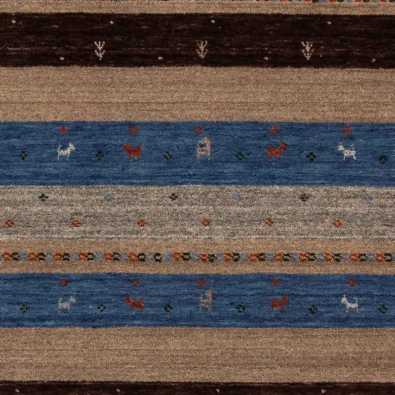 Gabbeh Rug - Loribaft Perser - 204 x 142 cm - dark blue