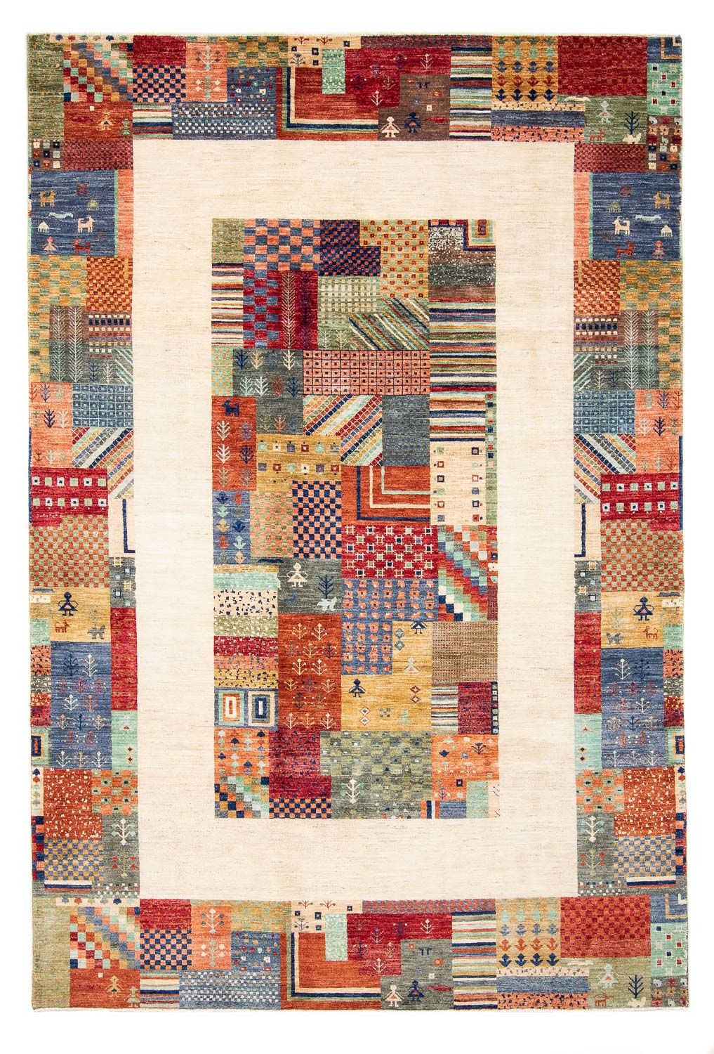 Gabbeh Rug - Loribaft Perser - 294 x 197 cm - multicolored