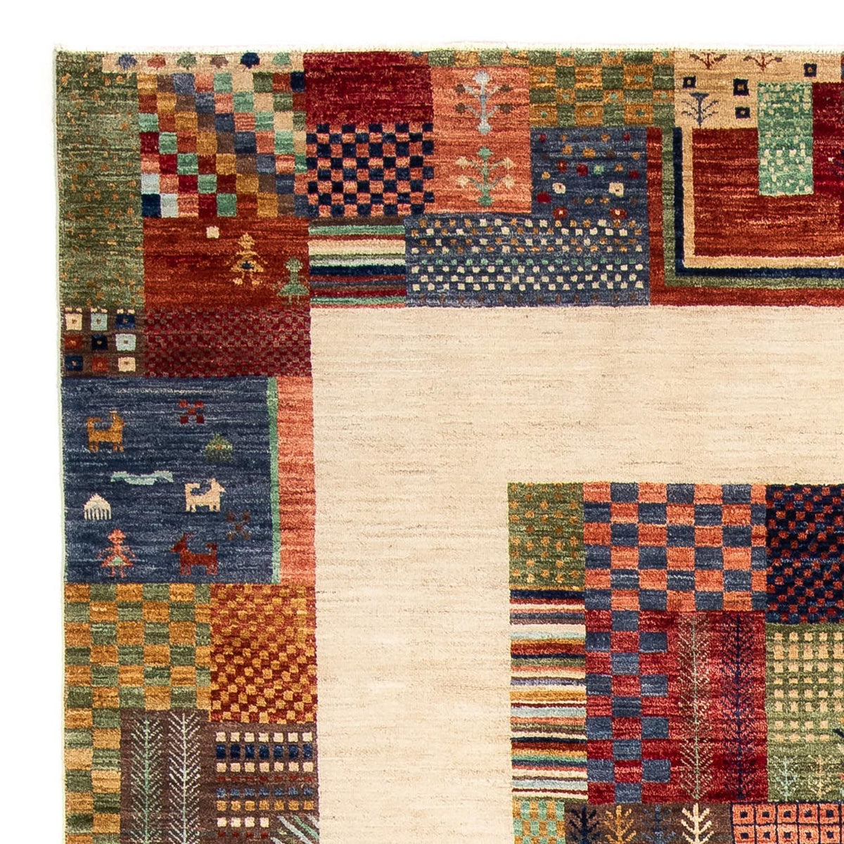 Loribaft Rug 200x290cm - Perserteppich Wollteppich