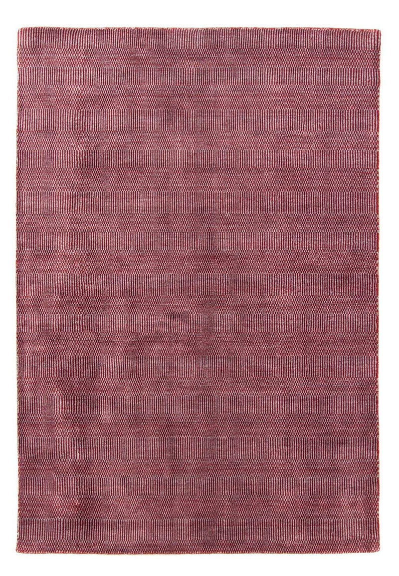 Designer Rug - 201 x 142 cm - red