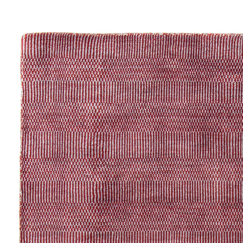 Designer Rug - 201 x 142 cm - red
