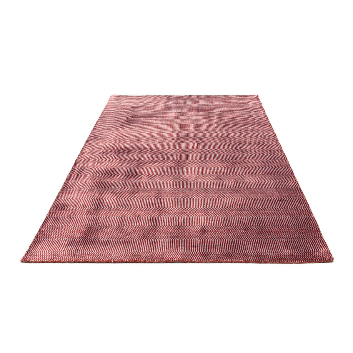 Designer Rug - 201 x 142 cm - red