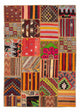 Patchwork Rug 236x169cm - Wool Rug