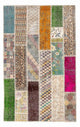Patchwork Rug 184x120cm - Wool Rug