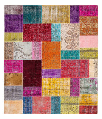 Patchwork Rug - 300 x 200 cm - multicolored