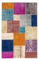 Patchwork Rug 123x185cm - Wool Rug