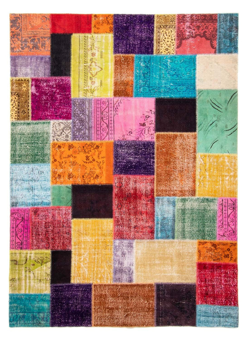 Patchwork Rug - 365 x 275 cm - multicolored