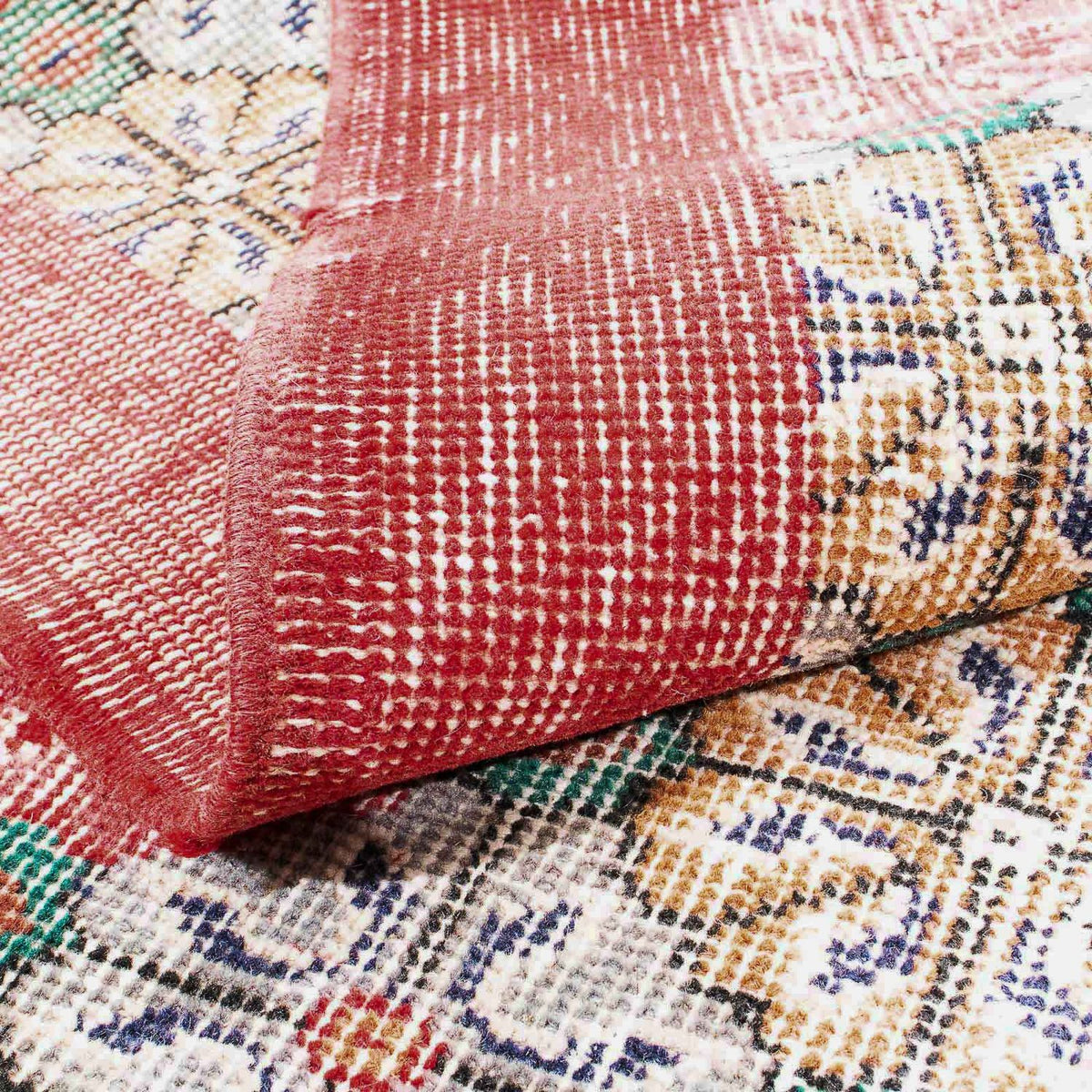 Vintage Rug - 205 x 120 cm - beige