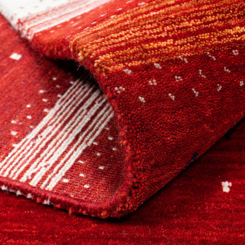 Gabbeh Rug - Loribaft Perser - 240 x 172 cm - red
