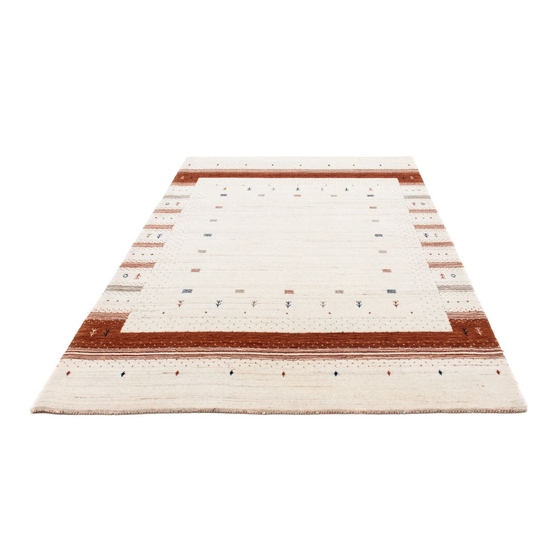 Gabbeh Rug - Loribaft Perser - 201 x 146 cm - beige