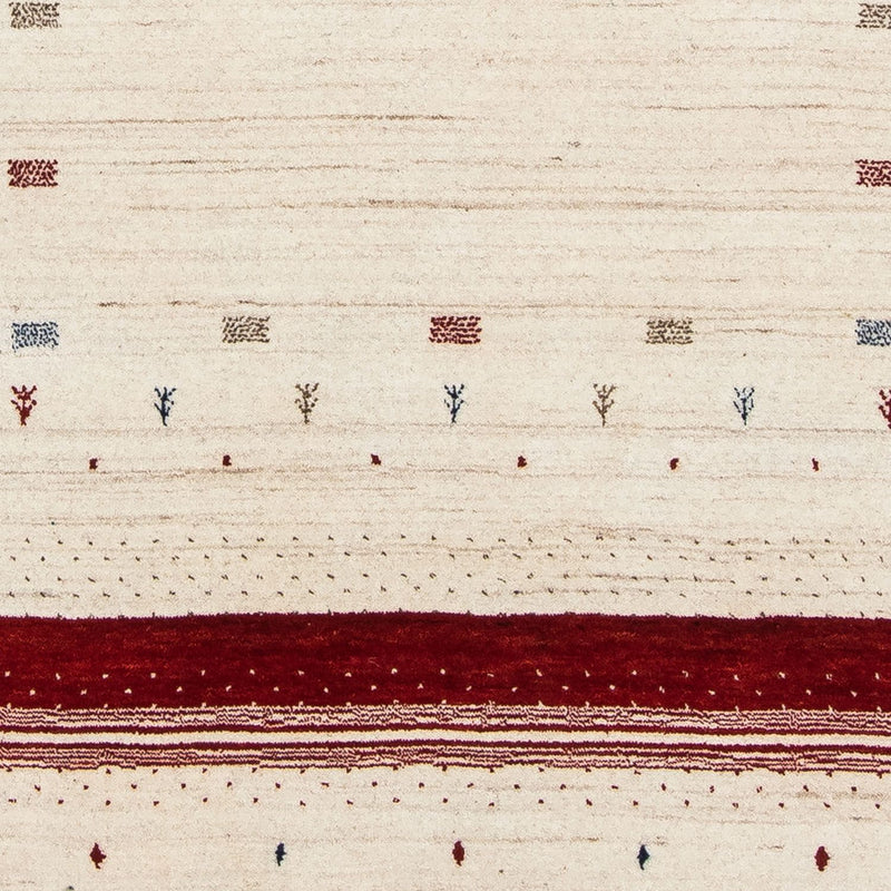 Gabbeh Rug - Loribaft Perser - 198 x 140 cm - beige