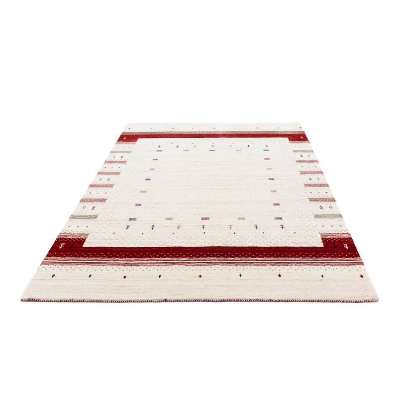 Gabbeh Rug - Loribaft Perser - 198 x 145 cm - beige