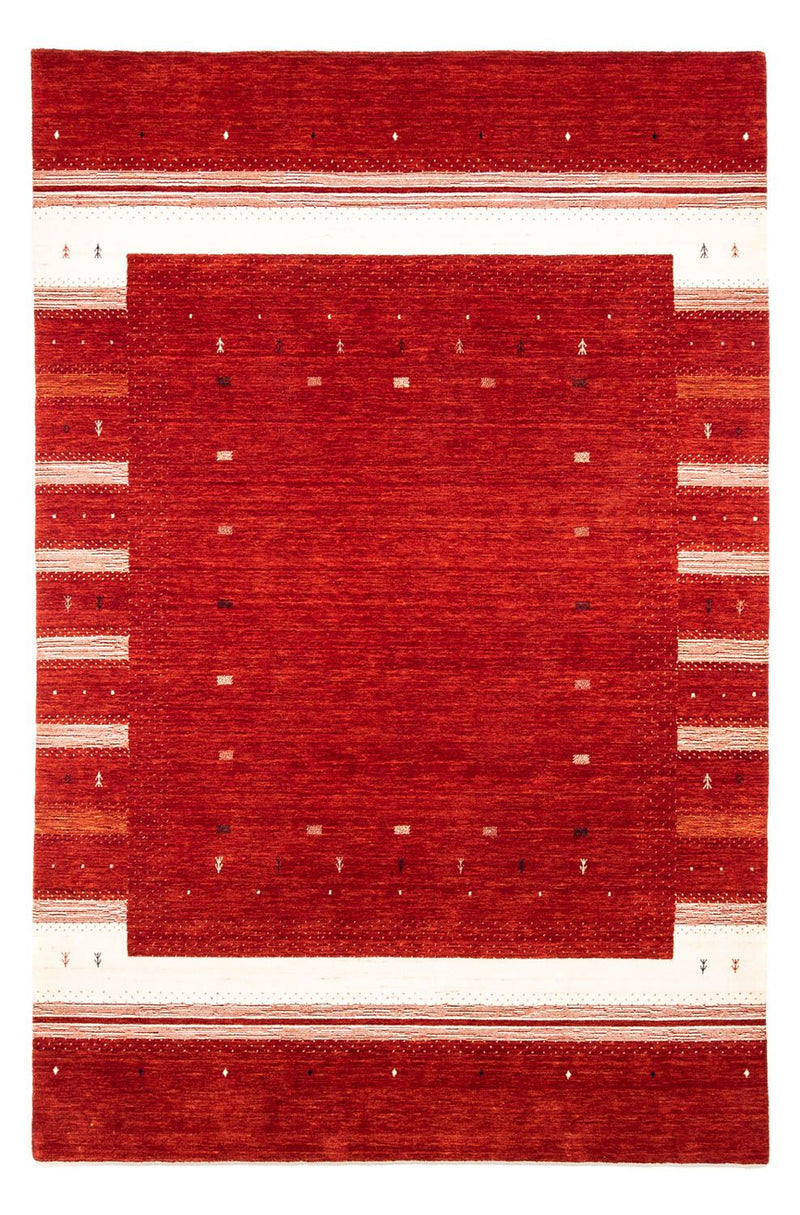 Gabbeh Rug - Loribaft Perser - 303 x 203 cm - red