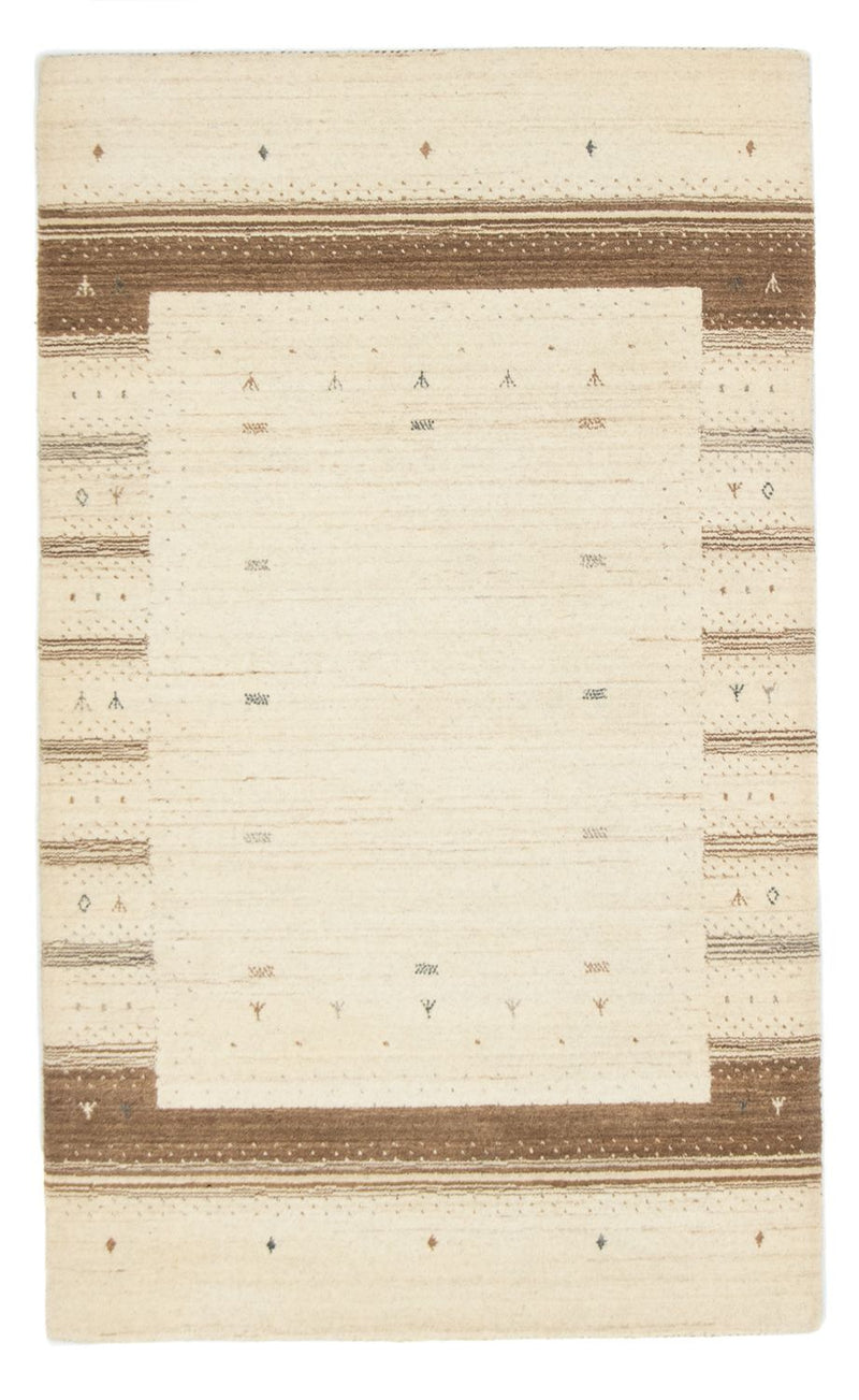 Gabbeh Rug - Loribaft Perser - 160 x 94 cm - beige