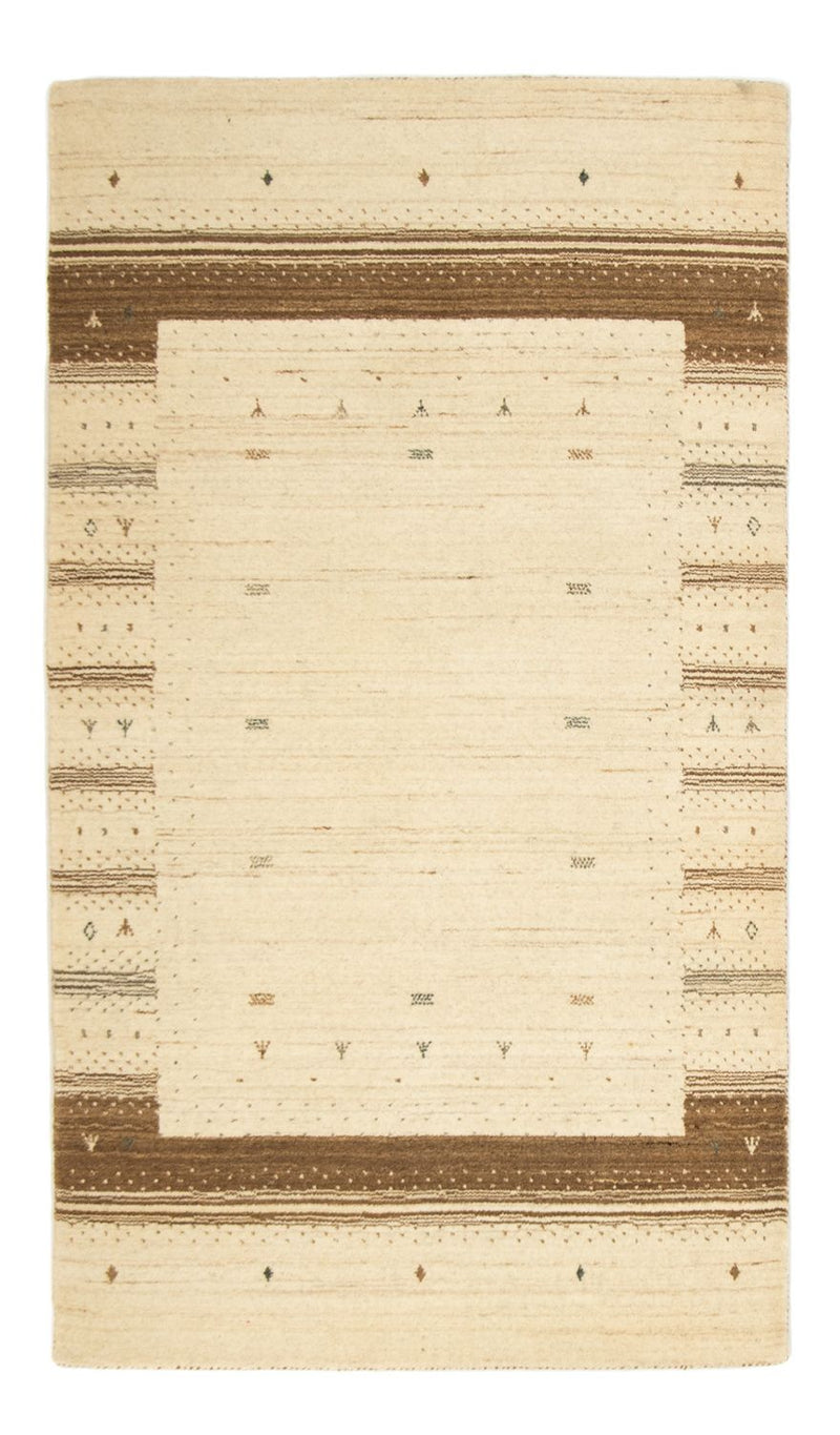 Gabbeh Rug - Loribaft Perser - 160 x 93 cm - beige