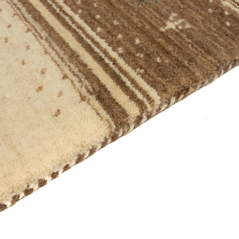 Gabbeh Rug - Loribaft Perser - 160 x 93 cm - beige