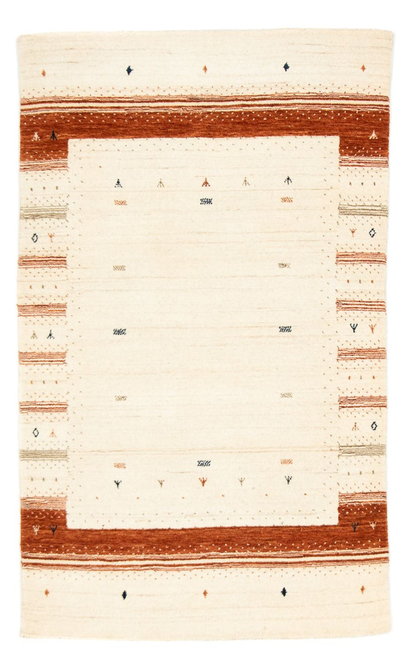 Gabbeh Rug - Loribaft Perser - 160 x 94 cm - beige