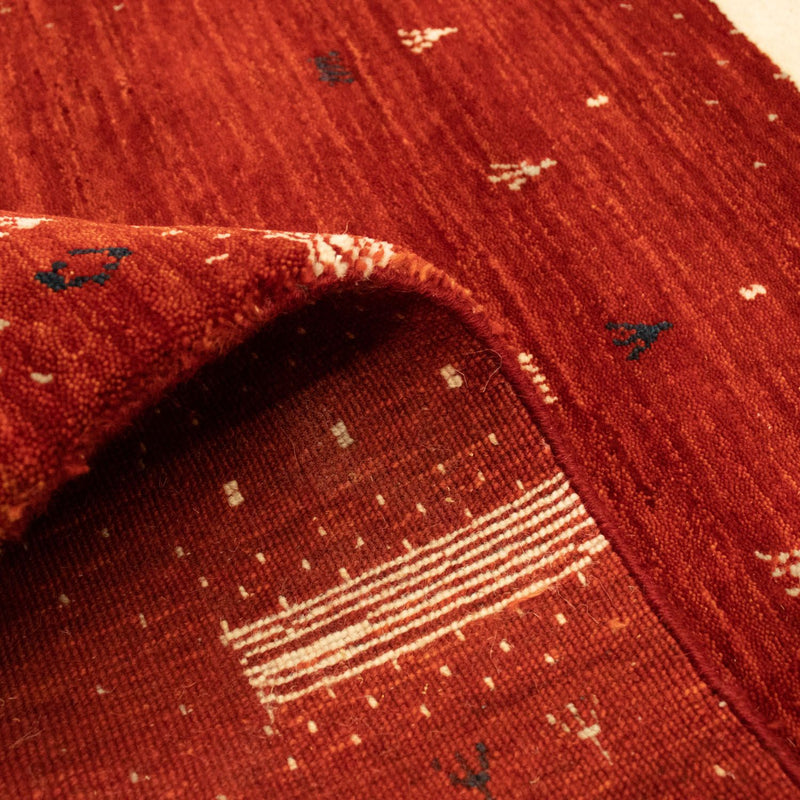 Gabbeh Rug - Loribaft Perser - 162 x 94 cm - red
