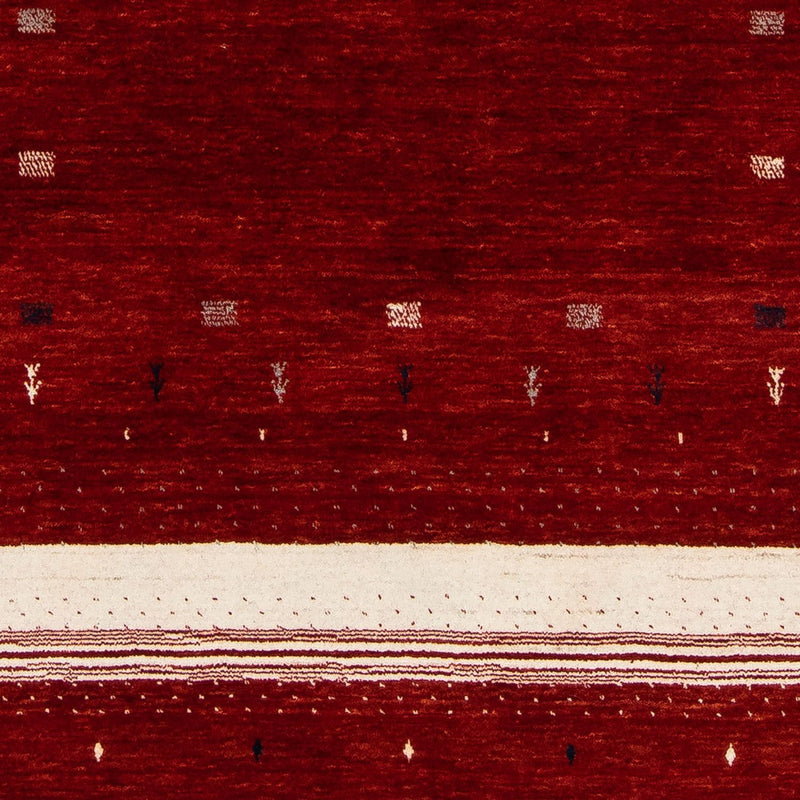 Gabbeh Rug - Loribaft Perser - 204 x 140 cm - red
