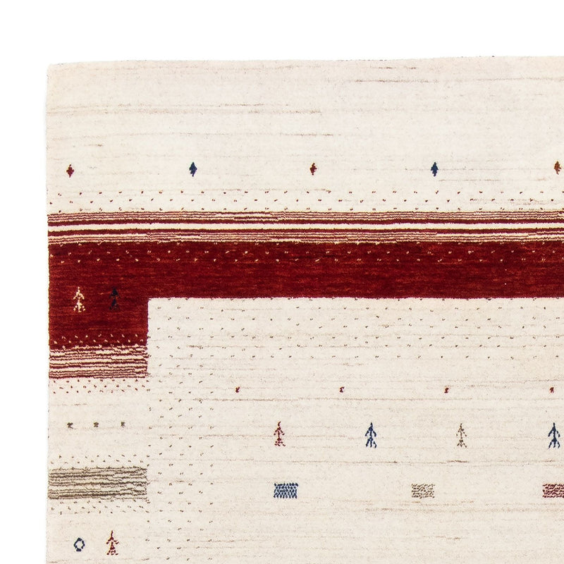 Gabbeh Rug - Loribaft Perser - 245 x 170 cm - beige