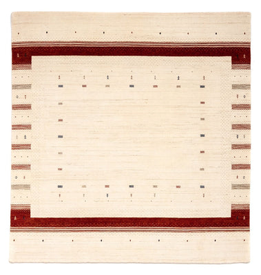 Gabbeh Rug - Loribaft Perser square  - 255 x 255 cm - beige