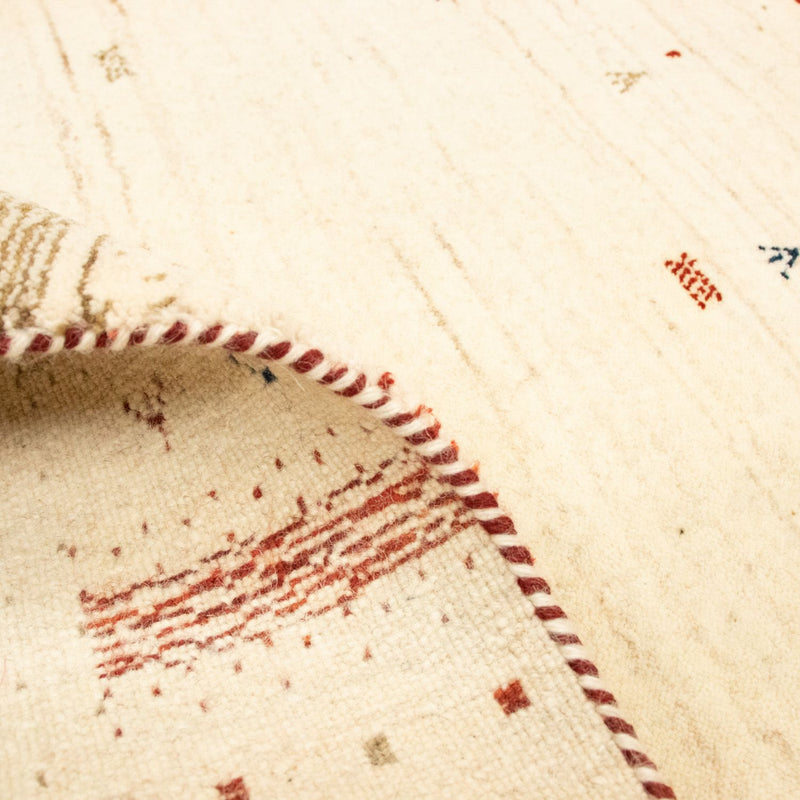 Gabbeh Rug - Loribaft Perser - 160 x 91 cm - beige